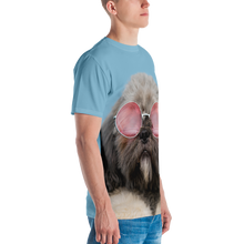 Cute Dog All-Over Print Men's Crew Neck T-Shirt