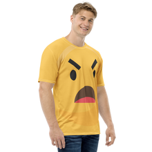 Shock Emoji All-Over Print Men's Crew Neck T-Shirt