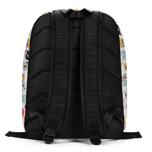 Funny Animal Pattern Minimalist Backpack by Design Express