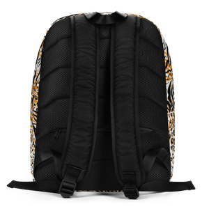 Tiger Seamless Pattern Minimalist Backpack by Design Express