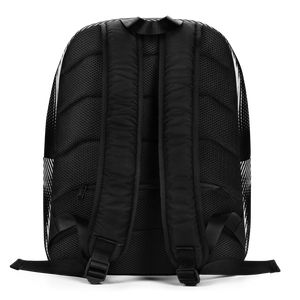 Face Art Black & White Minimalist Backpack by Design Express