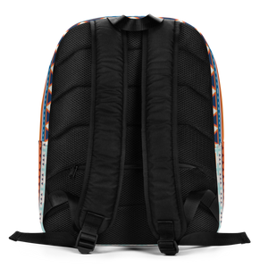 Traditional Pattern 01 Minimalist Backpack by Design Express