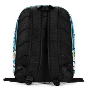 Traditional Pattern 06 Minimalist Backpack by Design Express