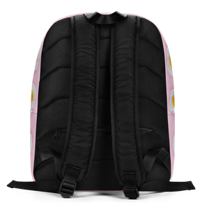 Pink Eggs Pattern Minimalist Backpack by Design Express