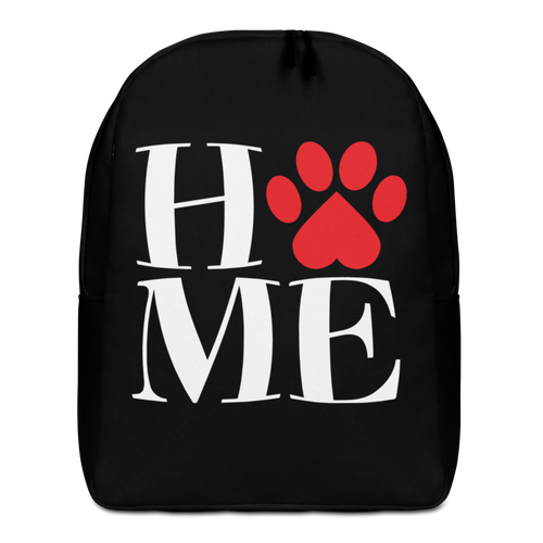 Default Title Home (Pet Lover) Funny Minimalist Backpack by Design Express