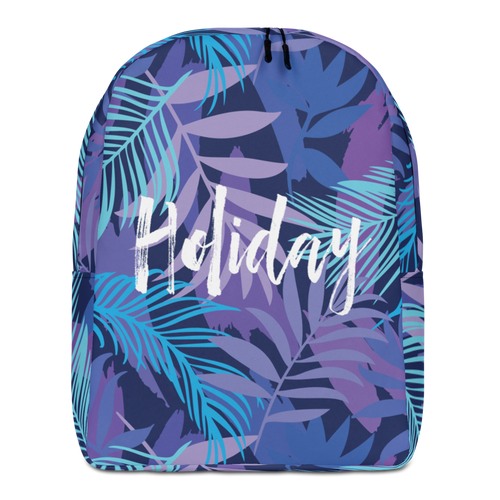 Default Title Floral Holiday Minimalist Backpack by Design Express