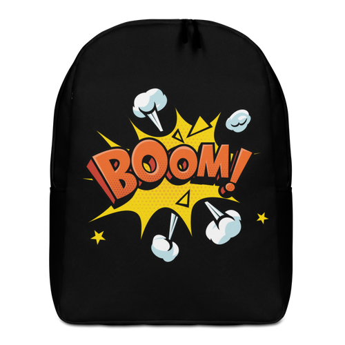 Default Title Boom Pop Art Minimalist Backpack by Design Express