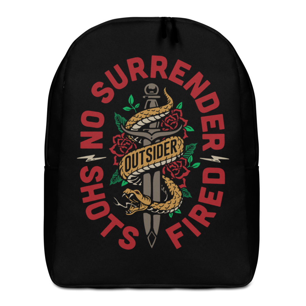 Default Title No Surrender Minimalist Backpack by Design Express