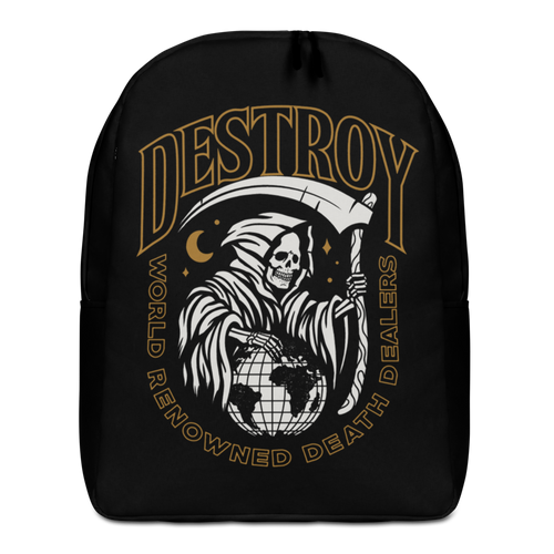 Default Title Destroy World Minimalist Backpack by Design Express