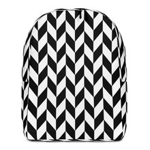 Default Title Chevron Flip Pattern Minimalist Backpack by Design Express