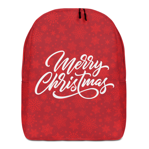 Default Title Merry Christmas Minimalist Backpack by Design Express