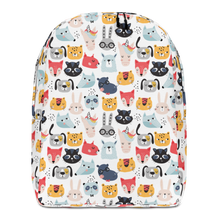 Default Title Funny Animal Pattern Minimalist Backpack by Design Express