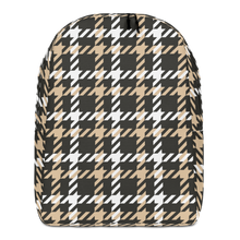 Default Title Houndstooth Large Pattern Minimalist Backpack by Design Express