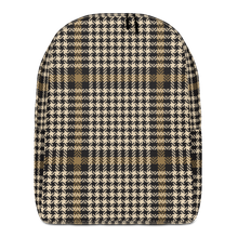 Default Title Herringbone Glen Plaid Pattern Minimalist Backpack by Design Express