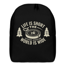 Default Title Life Is Short, World is Wide Minimalist Backpack by Design Express