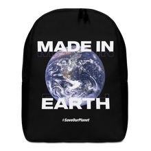 Default Title Save Our Planet, Made in Earth Minimalist Backpack by Design Express