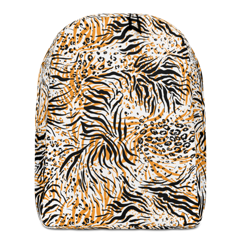 Default Title Tiger Seamless Pattern Minimalist Backpack by Design Express