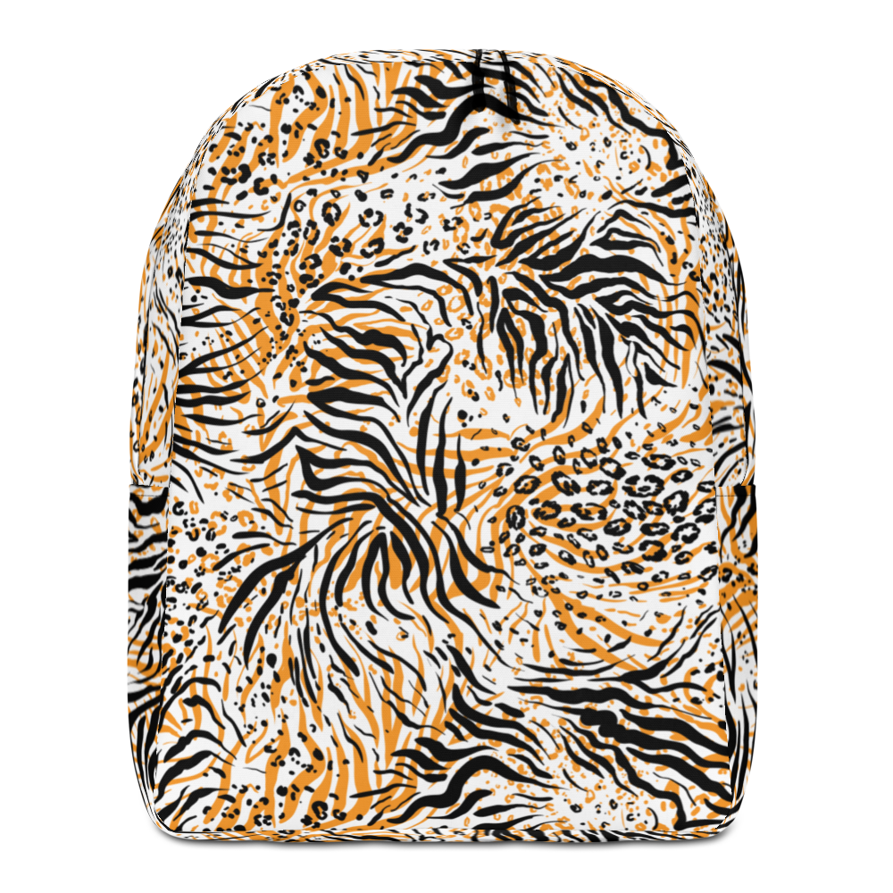 Default Title Tiger Seamless Pattern Minimalist Backpack by Design Express