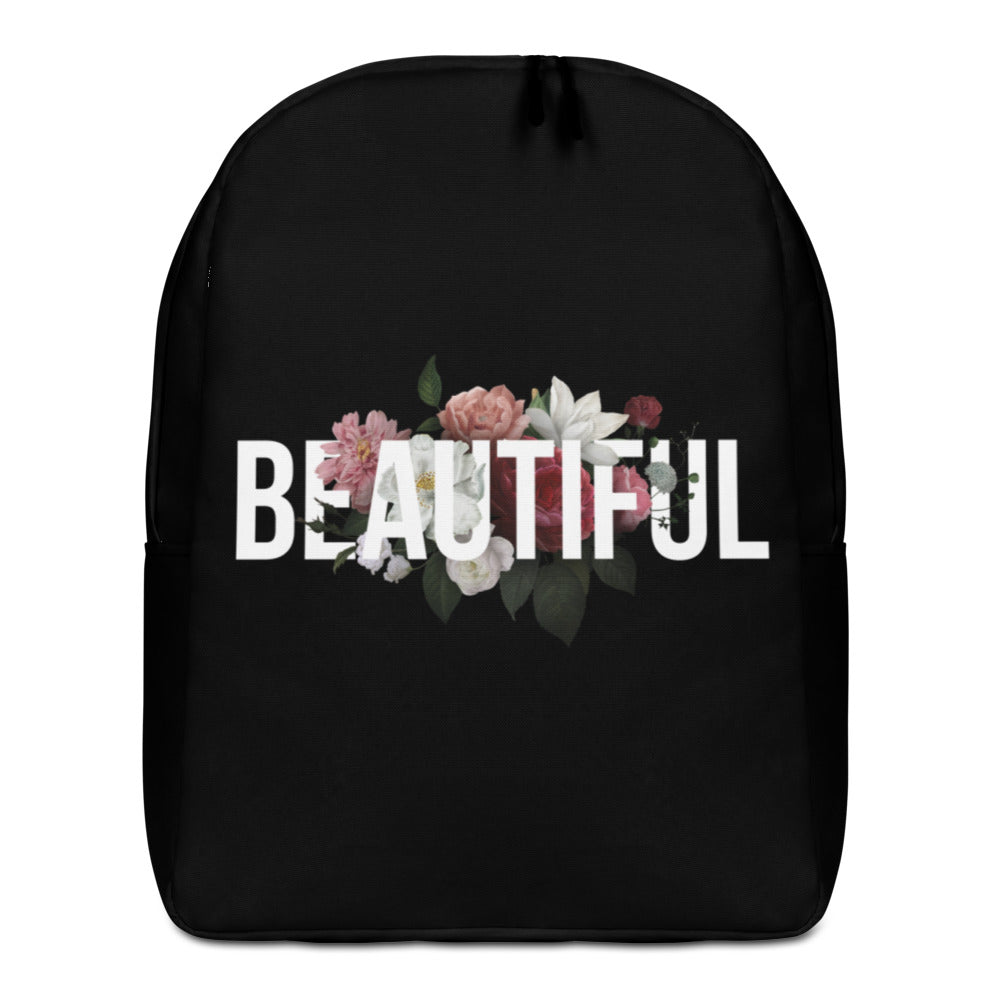 Default Title Beautiful Flower Minimalist Backpack by Design Express