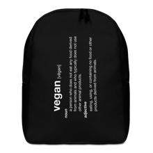 Default Title Vegan Dictionary Minimalist Backpack by Design Express