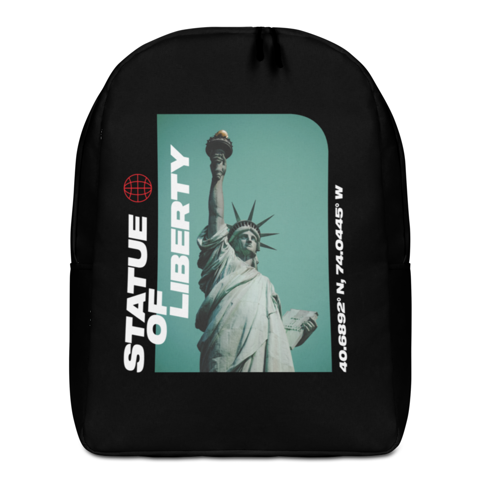 Default Title Statue of Liberty Minimalist Backpack by Design Express