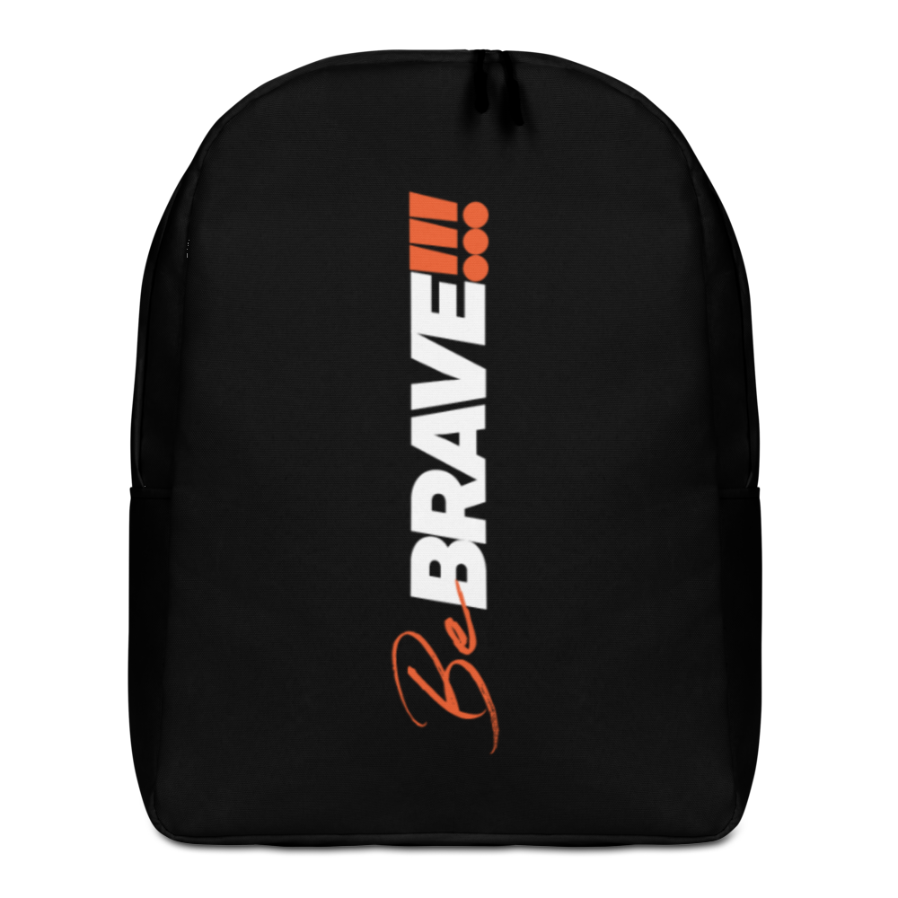 Default Title Be Brave (Motivation) Minimalist Backpack by Design Express