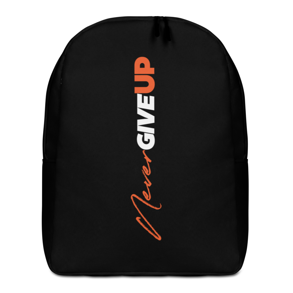 Default Title Never Give Up (Motivation) Minimalist Backpack by Design Express