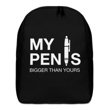 Default Title My pen is bigger than yours (Funny) Minimalist Backpack by Design Express