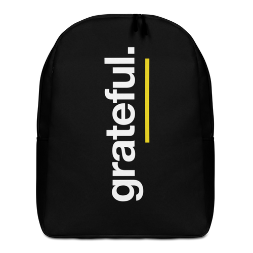 Default Title Grateful (Sans) Minimalist Backpack by Design Express