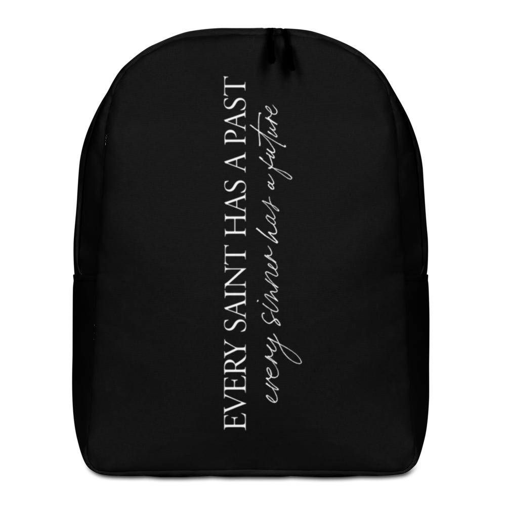 Default Title Every saint has a past (Quotes) Minimalist Backpack by Design Express