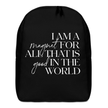 Default Title I'm a magnet for all that is good in the world (motivation) Minimalist Backpack by Design Express