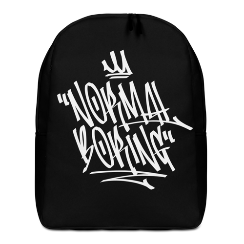 Default Title Normal is Boring Graffiti (motivation) Minimalist Backpack by Design Express