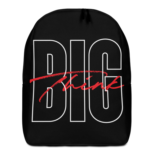 Default Title Think BIG (Bold Condensed) Minimalist Backpack by Design Express