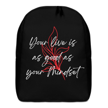 Default Title Your life is as good as your mindset Minimalist Backpack by Design Express