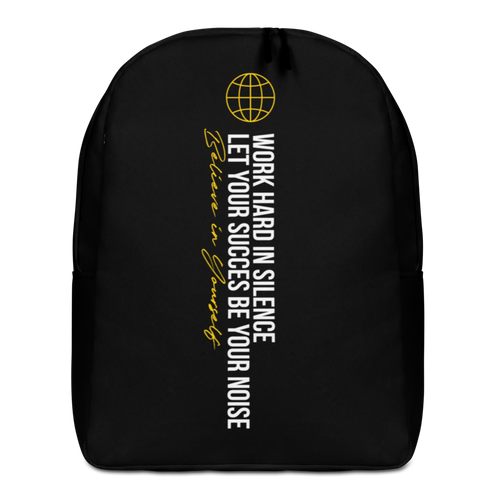 Default Title Work hard in silence Minimalist Backpack by Design Express