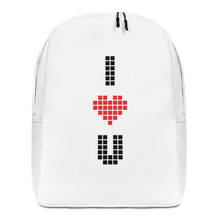 Default Title I Heart U Pixel Minimalist Backpack by Design Express