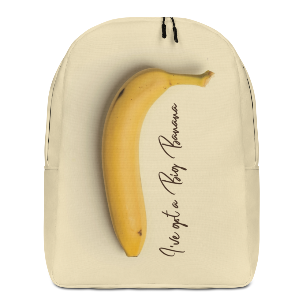 Default Title I've got a big banana Minimalist Backpack by Design Express