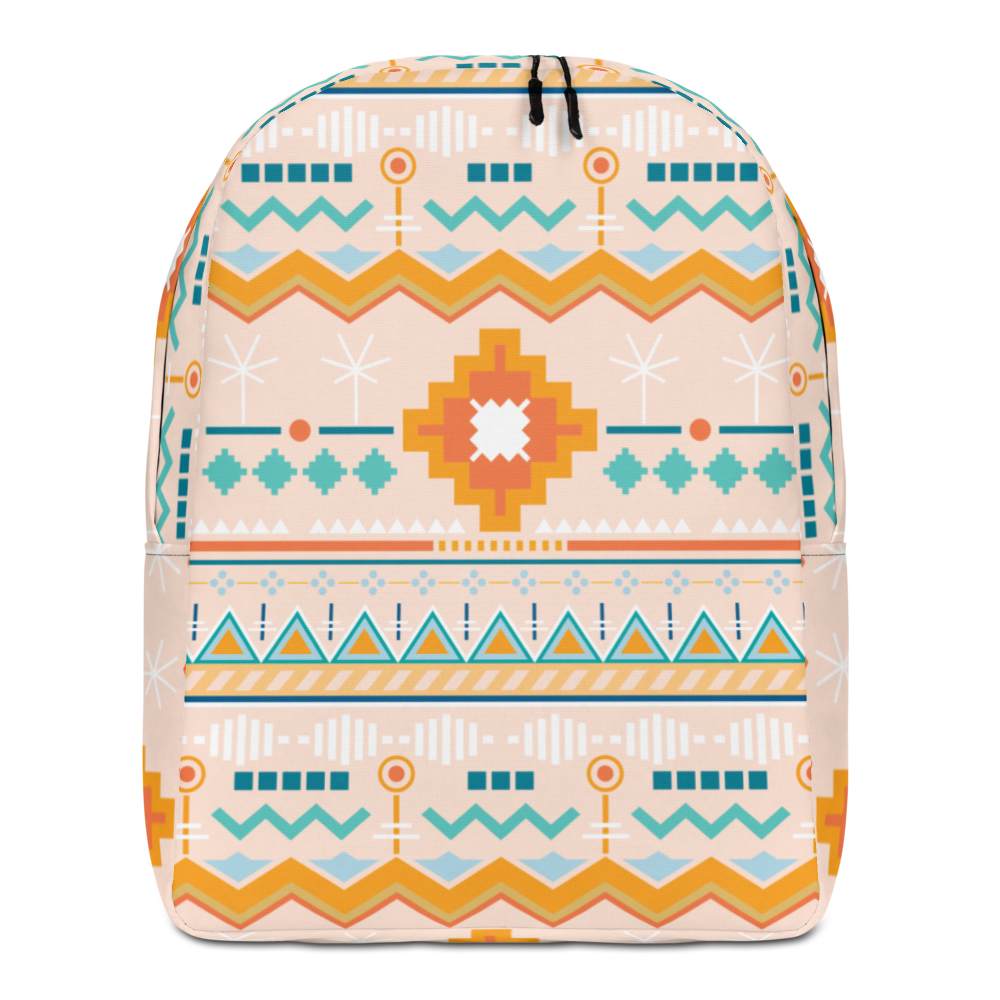 Default Title Traditional Pattern 02 Minimalist Backpack by Design Express