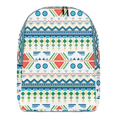 Default Title Traditional Pattern 06 Minimalist Backpack by Design Express