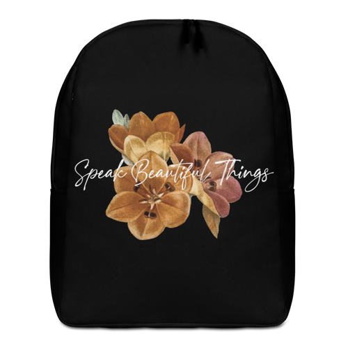 Default Title Speak Beautiful Things Minimalist Backpack by Design Express