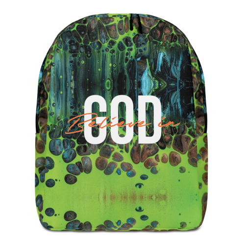 Default Title Believe in God Minimalist Backpack by Design Express