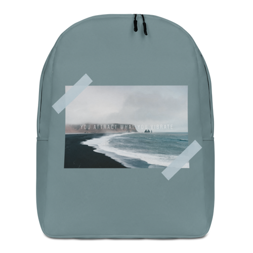 Default Title You attract what you vibrate Minimalist Backpack by Design Express