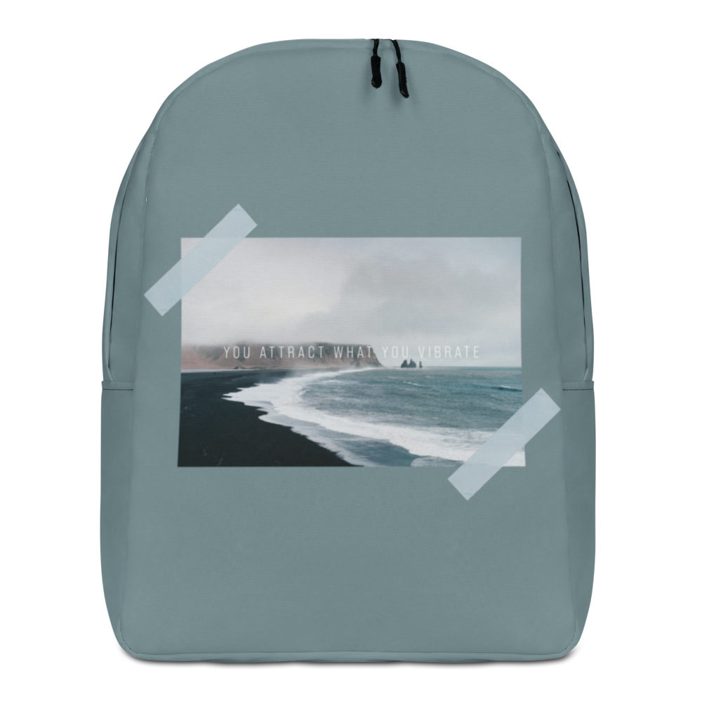 Default Title You attract what you vibrate Minimalist Backpack by Design Express