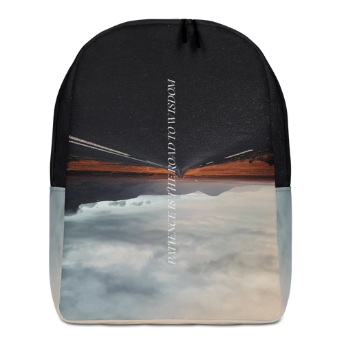 Default Title Patience is the road to wisdom Minimalist Backpack by Design Express