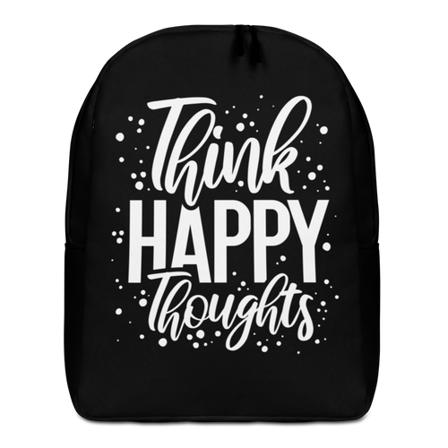 Default Title Think Happy Thoughts Minimalist Backpack by Design Express