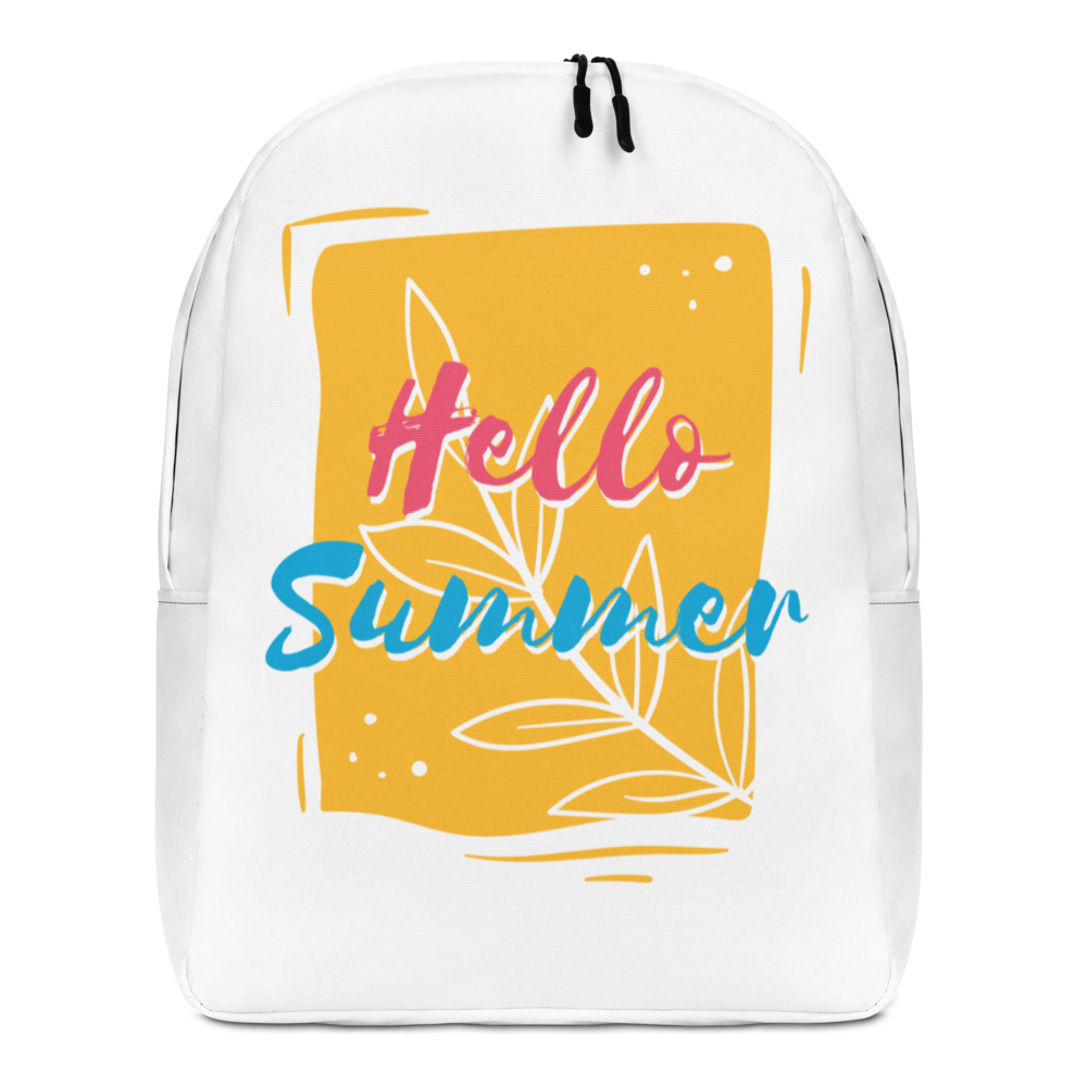 Default Title Hello Summer Minimalist Backpack by Design Express