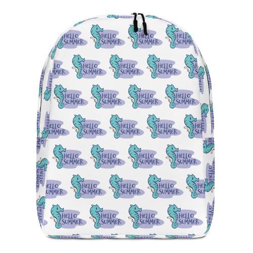 Default Title Seahorse Hello Summer Backpack by Design Express