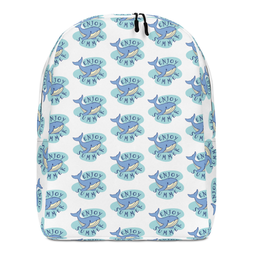 Default Title Whale Enjoy Summer Backpack by Design Express