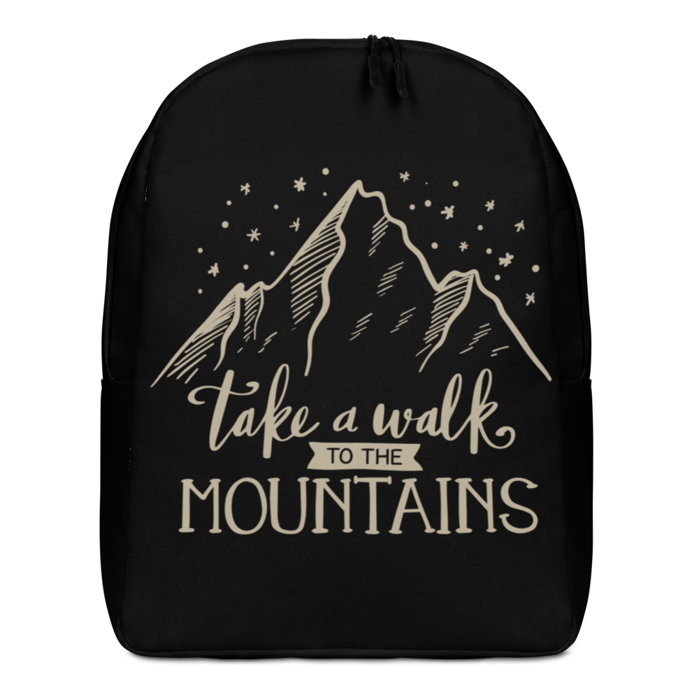 Default Title Take a Walk to the Mountains Minimalist Backpack by Design Express