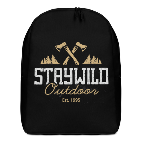 Default Title Stay Wild Outdoor Minimalist Backpack by Design Express